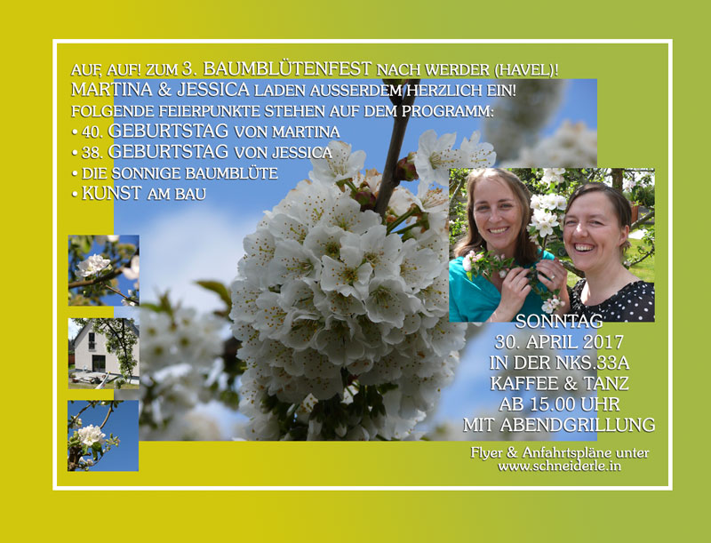 Baumbl&uuml;tenfest 2017